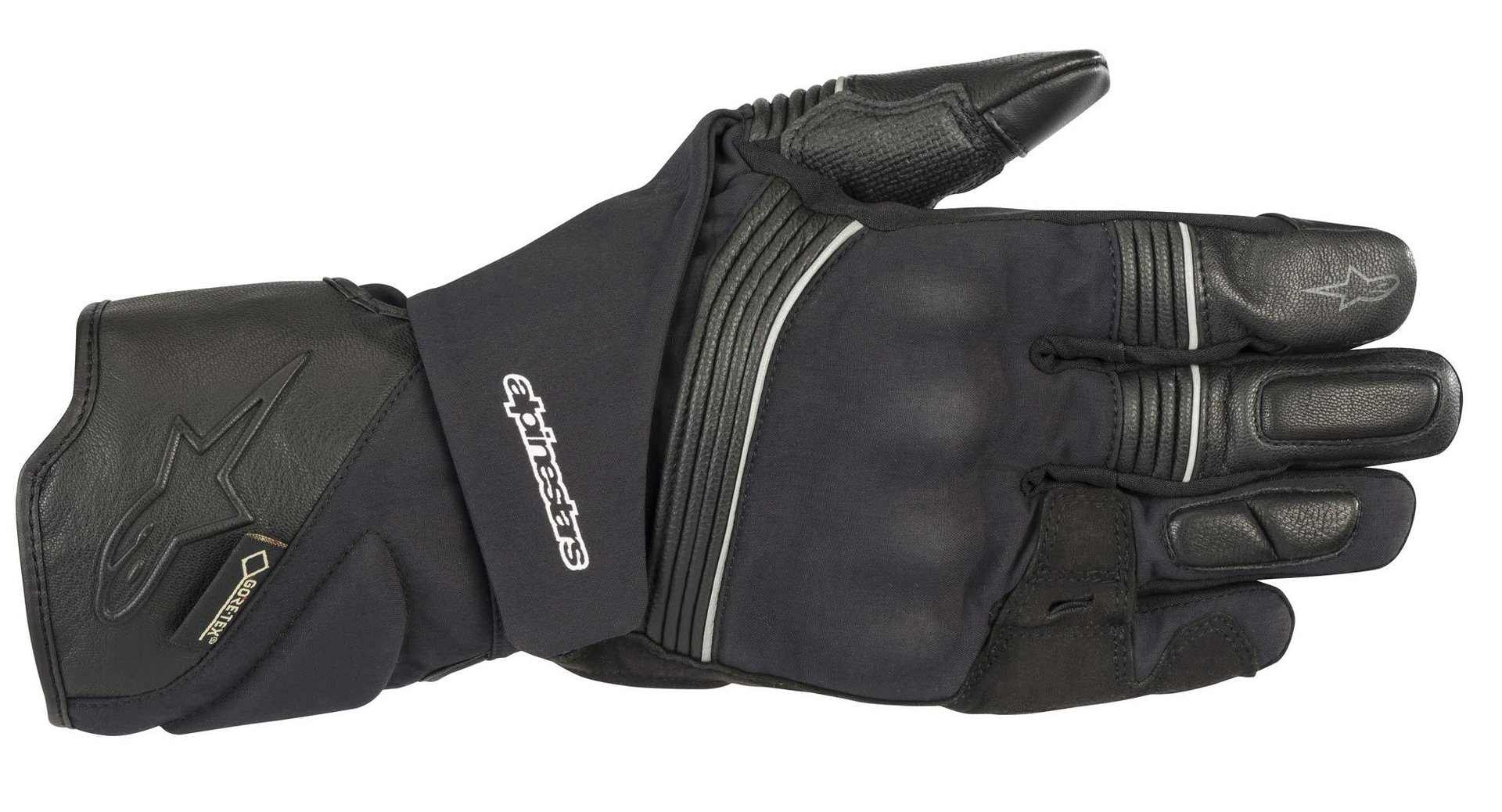 цена Мотоциклетные текстильные перчатки Alpinestars Jet Road v2, черный