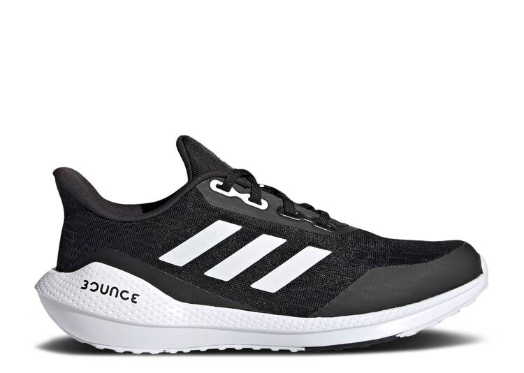 

Кроссовки Adidas EQ21 RUN J 'BLACK WHITE', черный