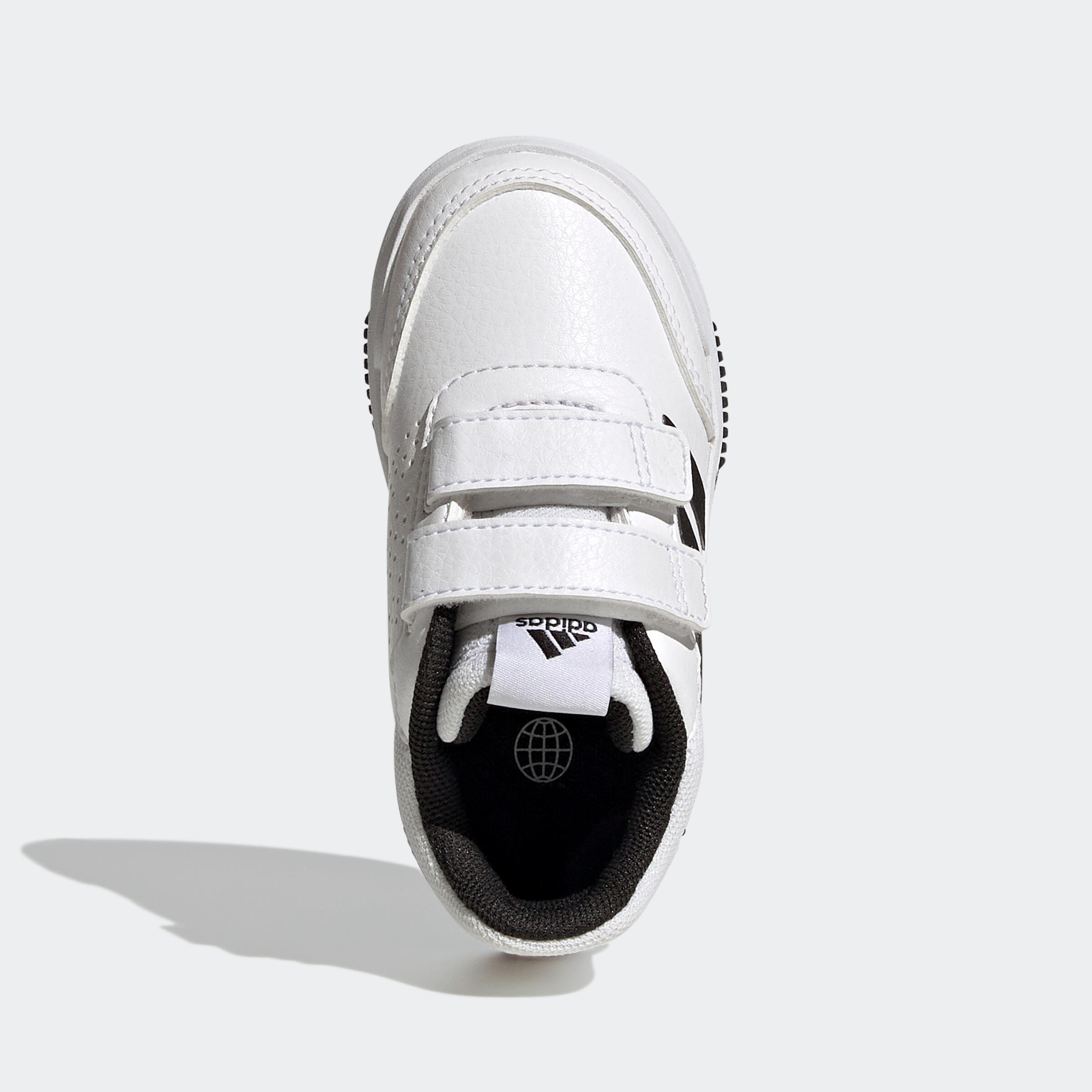 Кеды Adidas детские на липучках - Tensaur белый/черный – заказать по  выгодной цене из-за рубежа в «CDEK.Shopping»