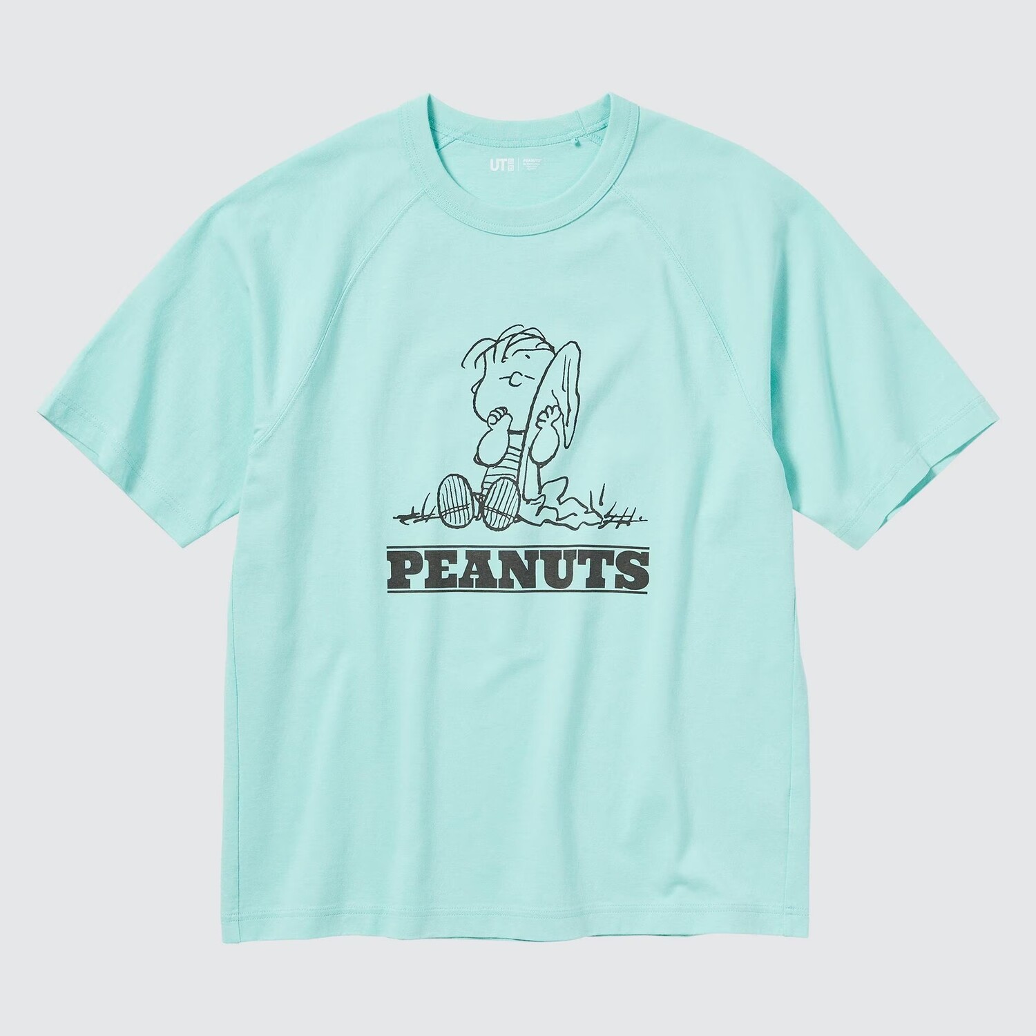 

Футболка Uniqlo UT Retro Peanuts, голубой
