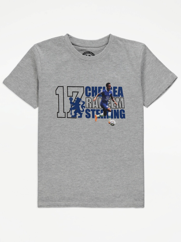 

Серая футболка Chelsea Football Raheem Sterling George., серый