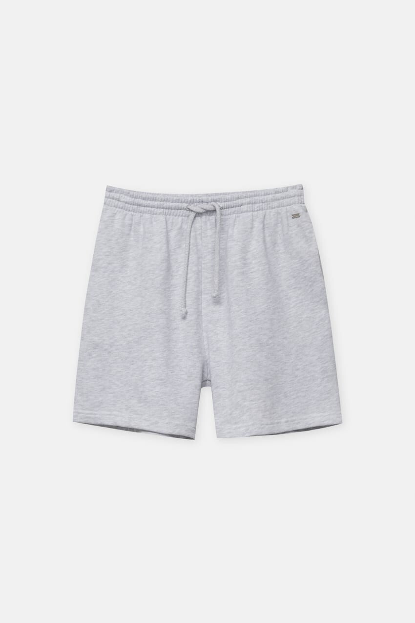 

Шорты Pull&Bear Tracksuit Jogger Bermuda, серый