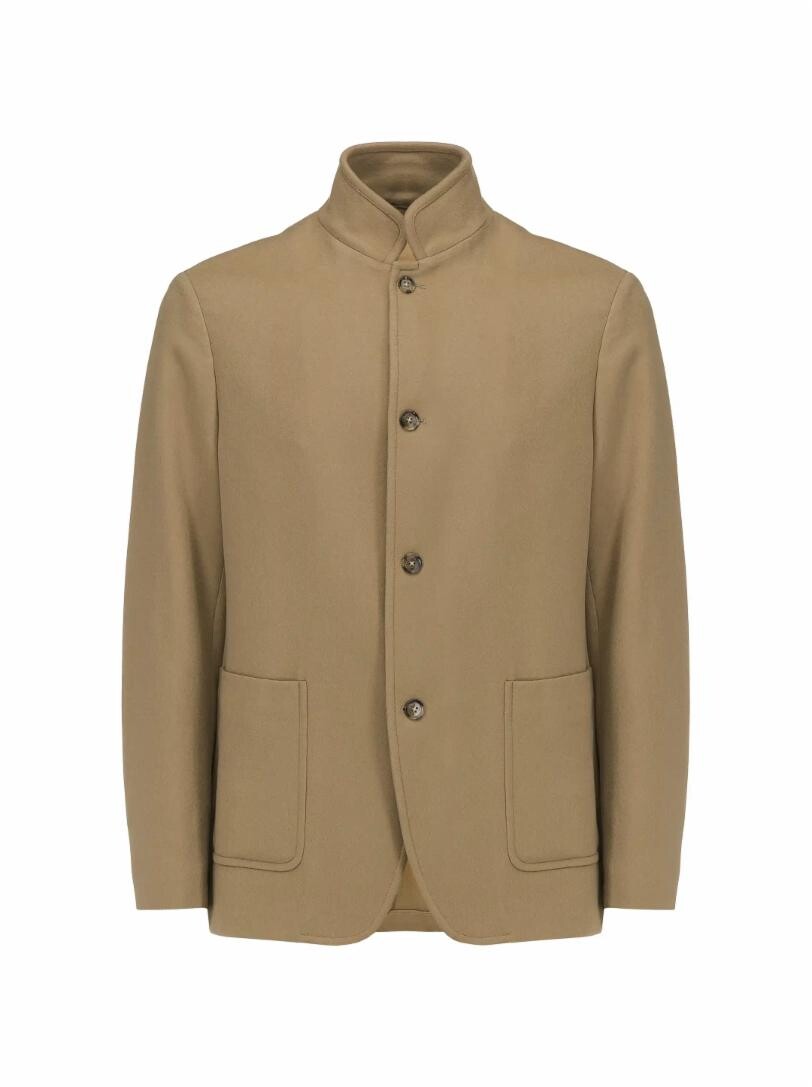 

Кашемировая однобортная куртка Loro Piana, Коричневый