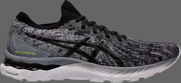 

Кроссовки gel nimbus 23 knit 'sheet rock' Asics, серый