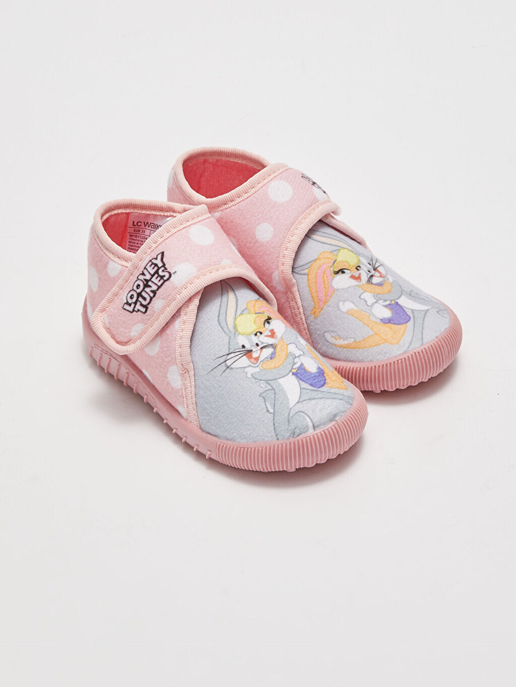 

Лицензированные тапочки на липучках Looney Tunes для девочек LCW Steps