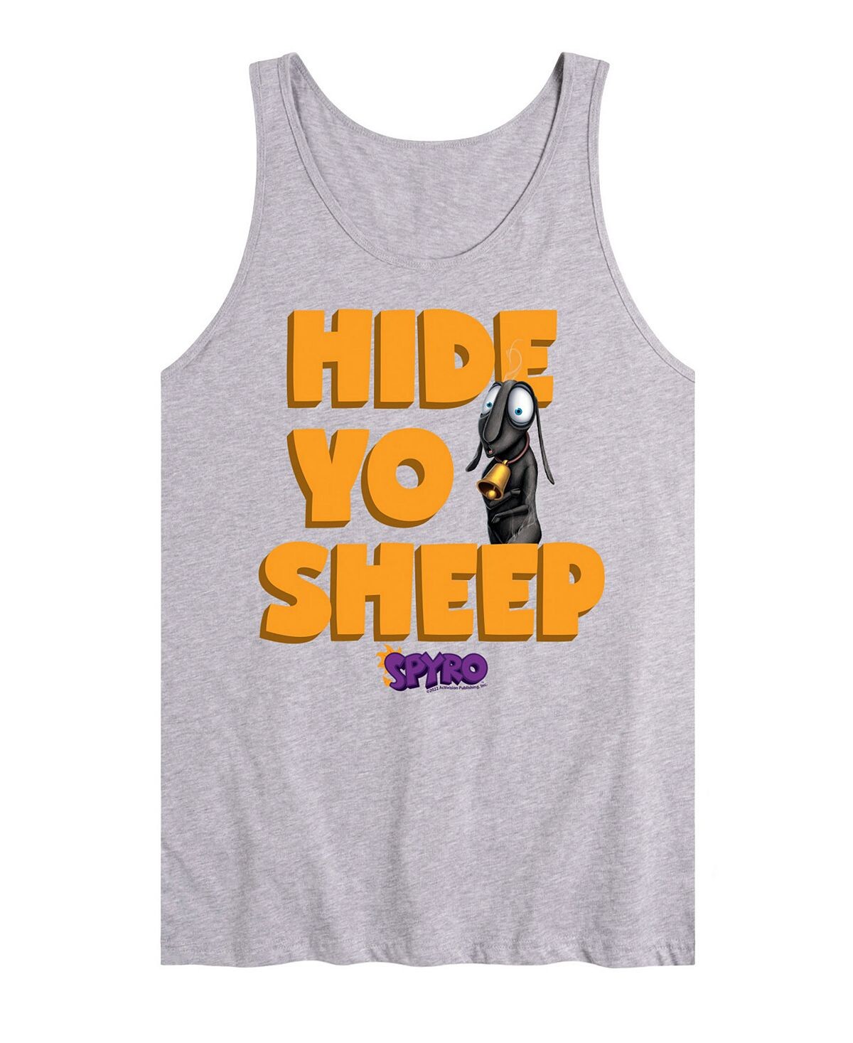 

Мужская майка spyro hide yo sheep tank AIRWAVES, серый