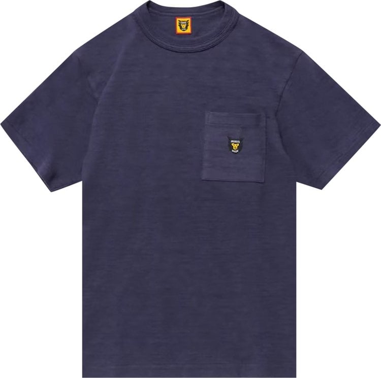 Футболка Human Made Pocket T-Shirt #1 'Navy', синий - фото