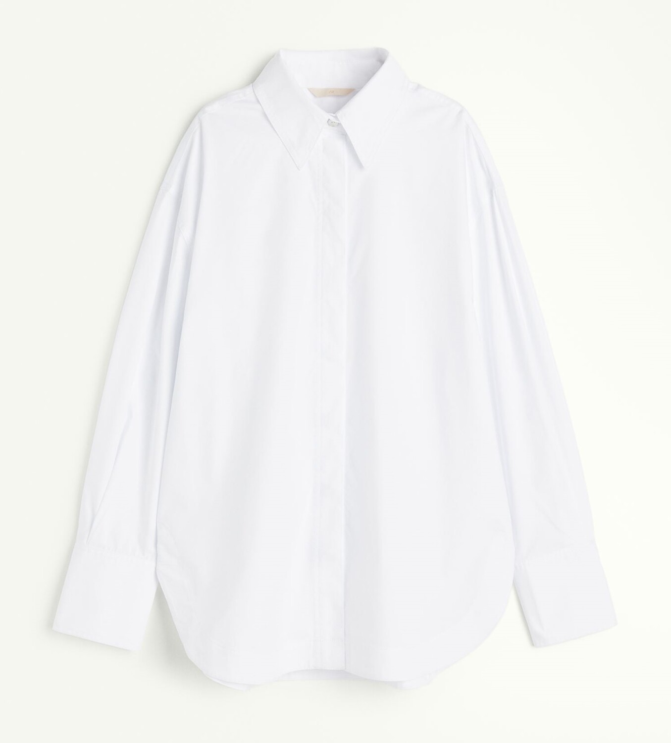 

Рубашка H&M Oversized, белый