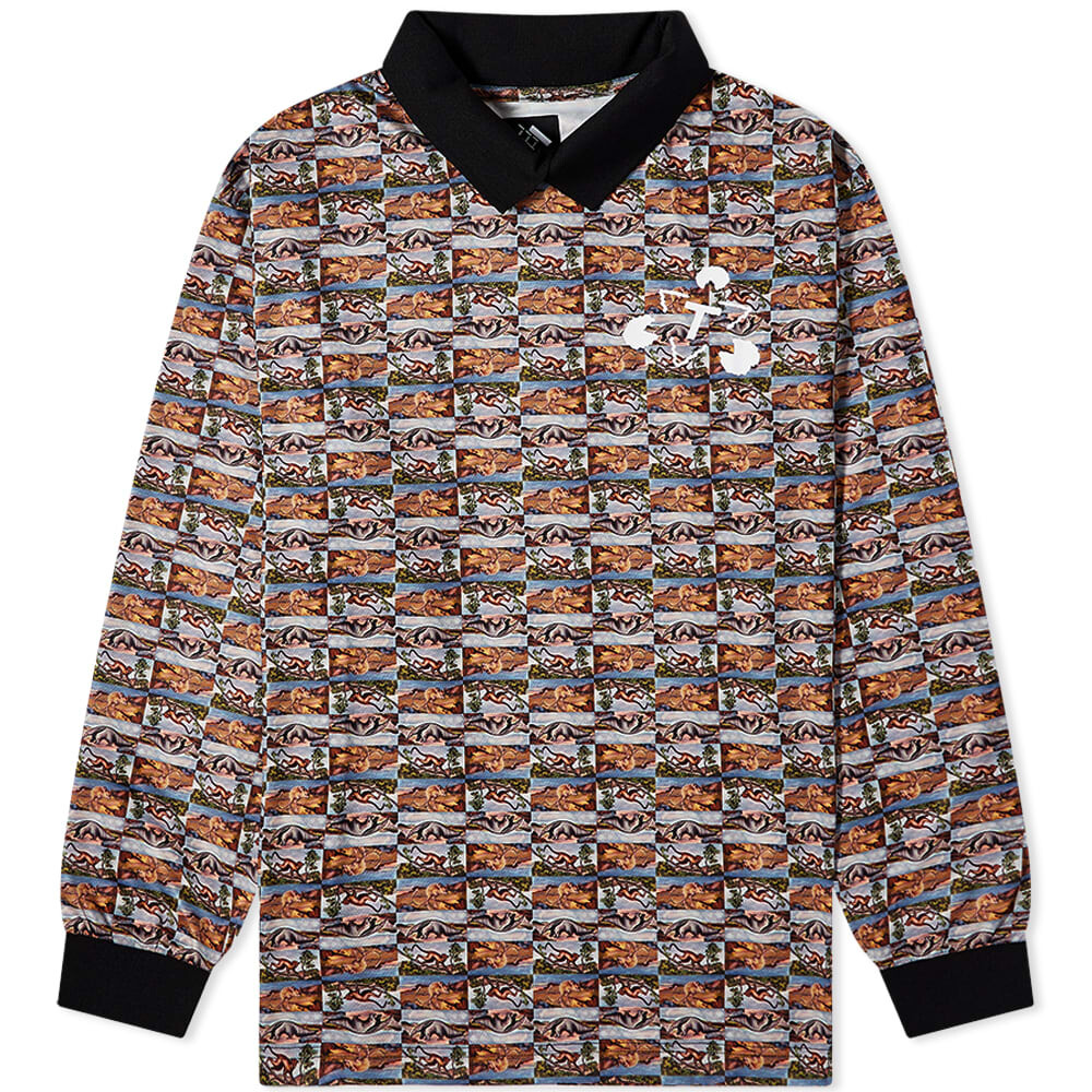 

Футболка The Trilogy Tapes Thranimal Football Shirt, Коричневый