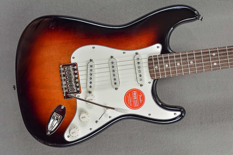 

Classic Vibe 60's Stratocaster - 3 цвета Sunburst Squier Classic Vibe 60’s Stratocaster -