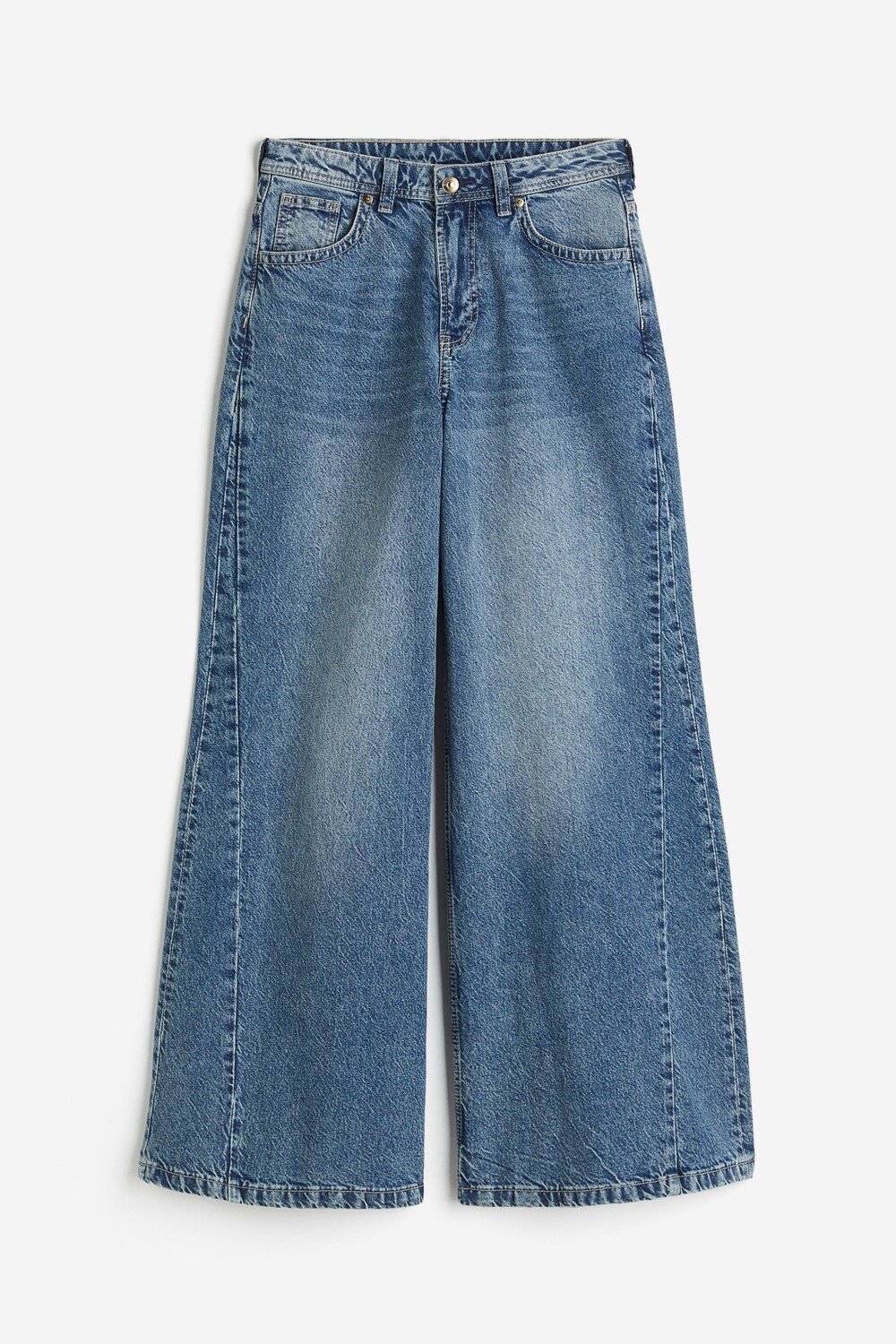 

Джинсы H&M Wide Regular, синий
