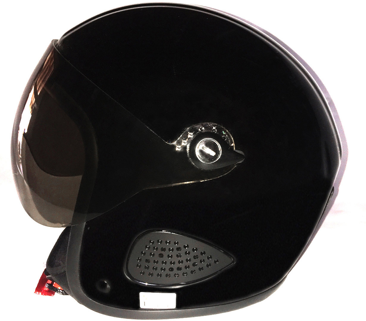 Реактивный шлем Bores Gensler Kult с козырьком, черный