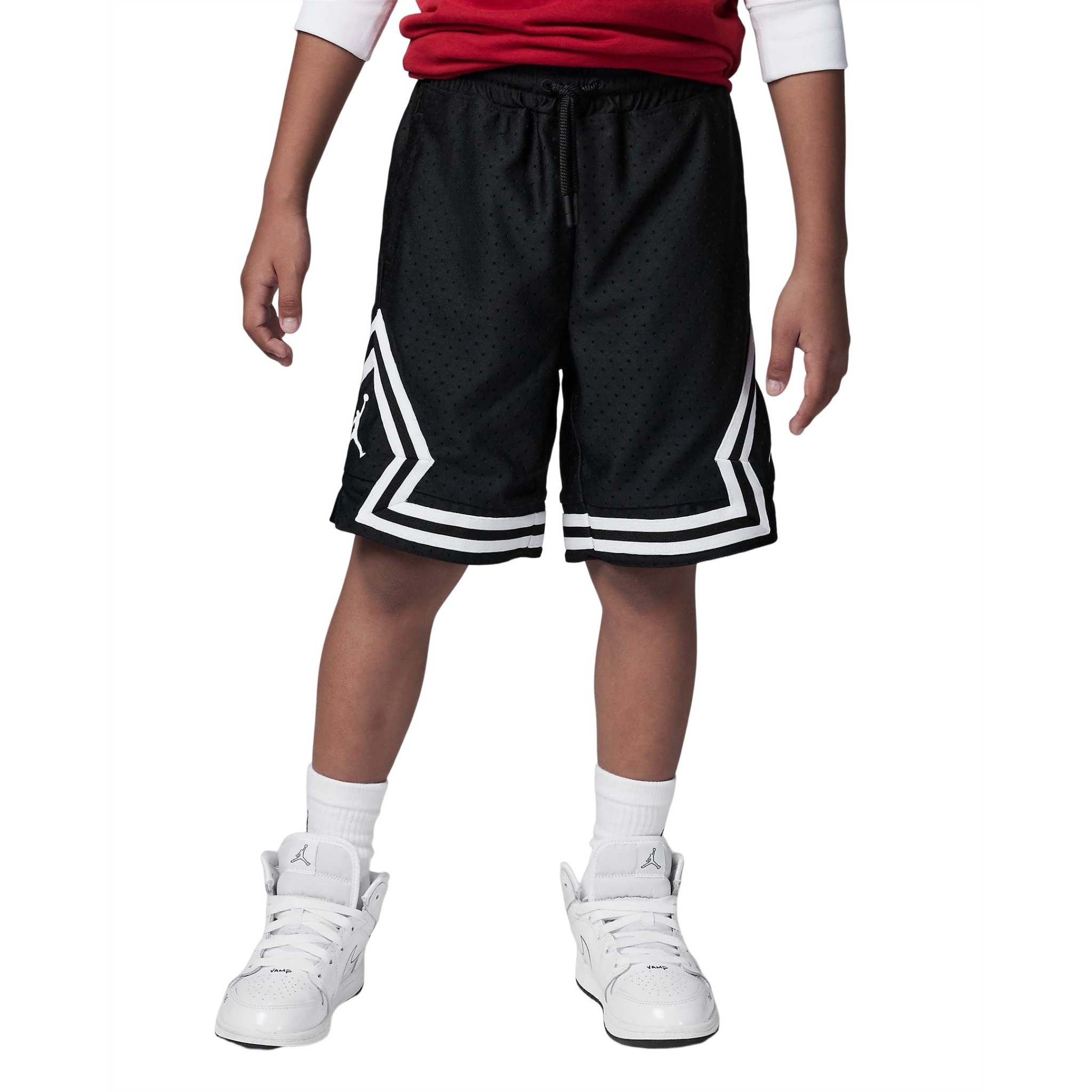Шорты Nike Jordan Dri-Fit Air Little Kids' Mesh, черный