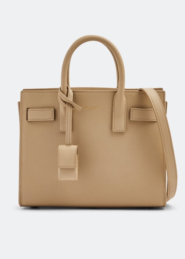 

Сумка-тоут SAINT LAURENT Nano Sac De Jour tote bag, бежевый