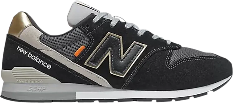 

Кроссовки New Balance 996, черный/золотой