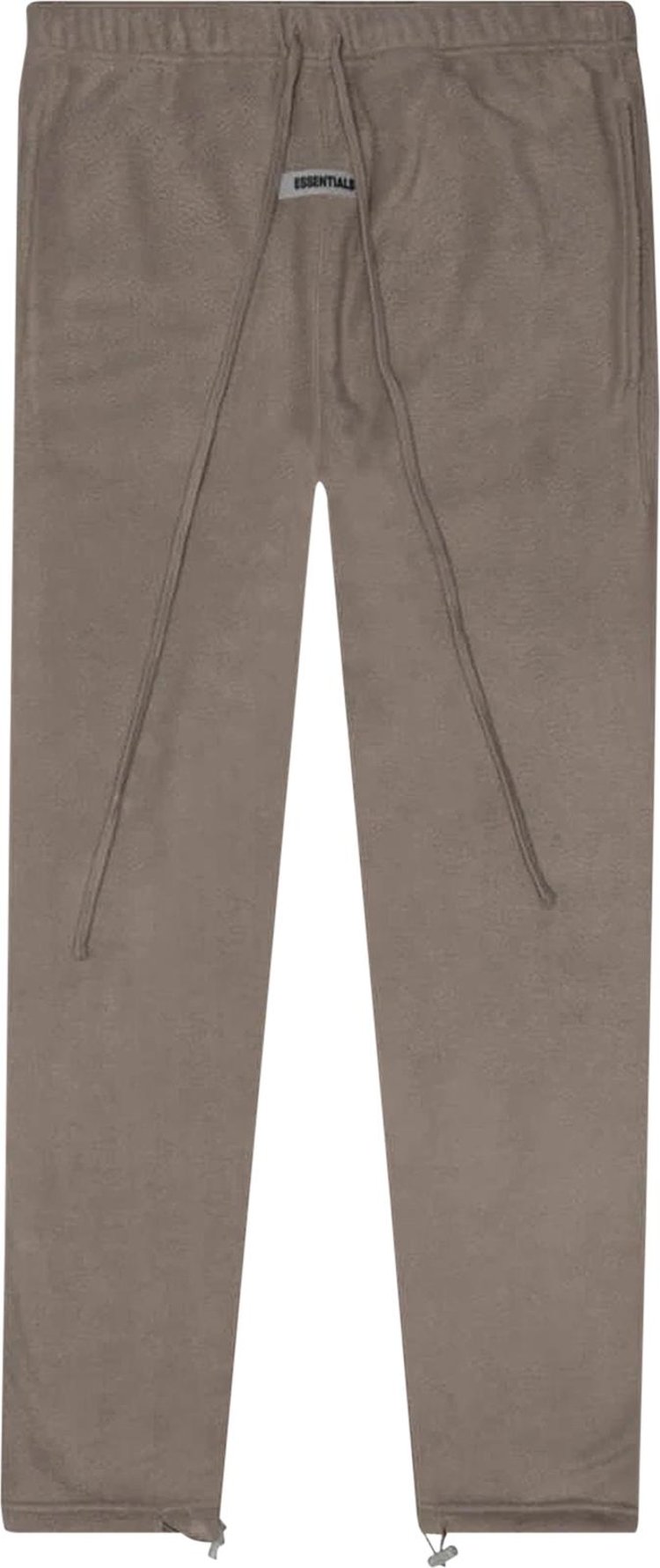 

Брюки Fear of God Essentials Polar Fleece Pant 'Taupe', загар, Серый