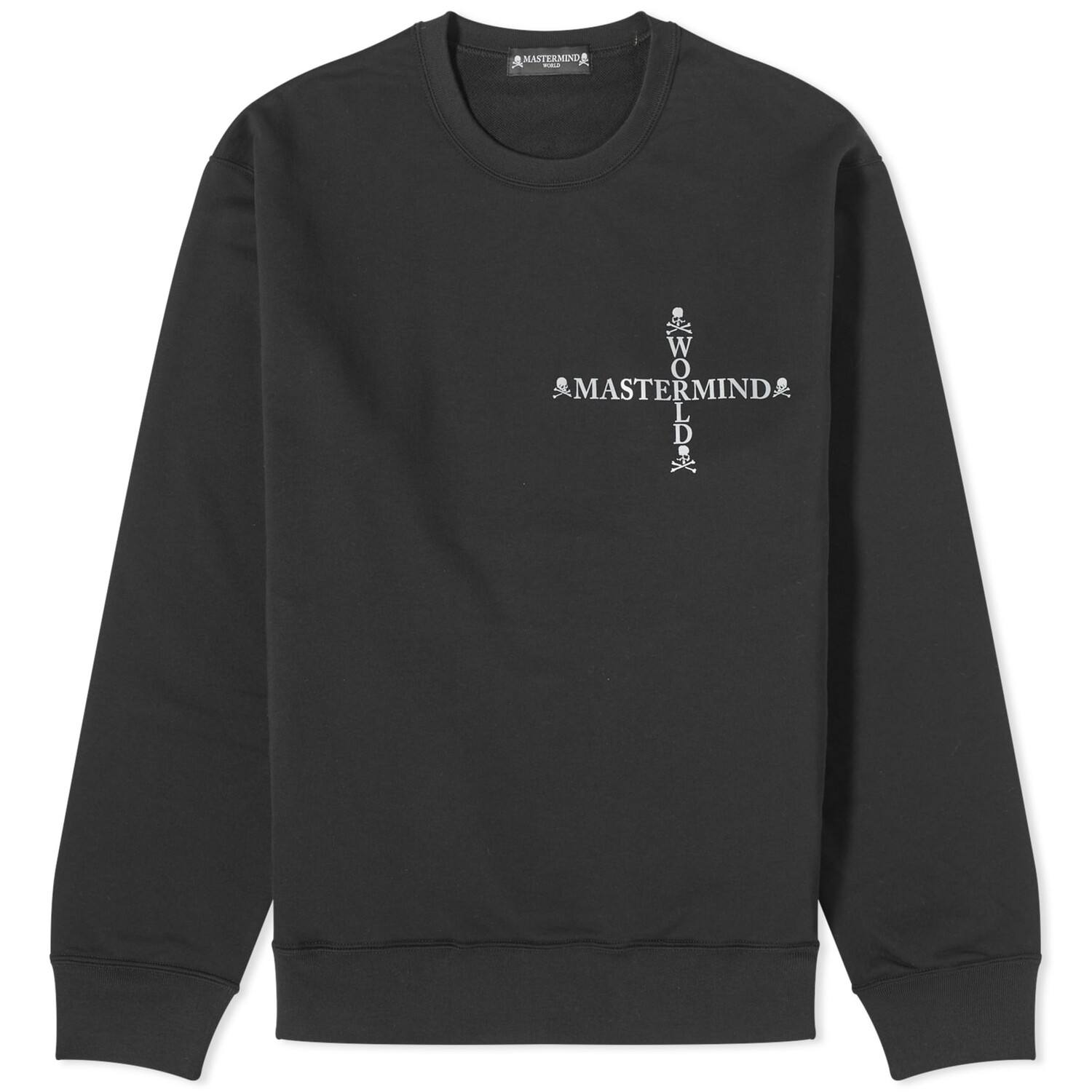 

Свитшот Mastermind World Cross Logo Crew, черный