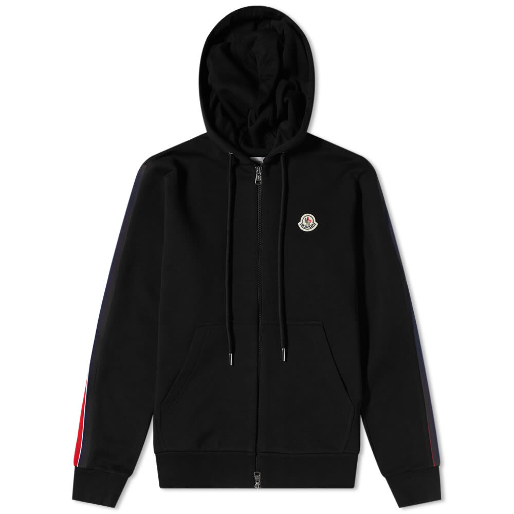 

Толстовка Moncler Zip Logo Hoody, Черный