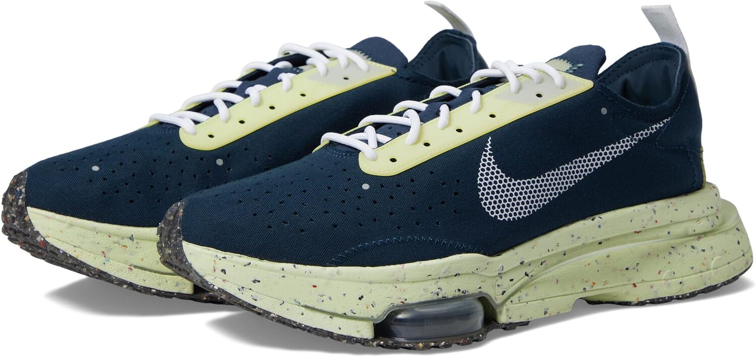 

Кроссовки Air Zoom-Type Crater Nike, цвет Armory Navy/White/Lime Ice