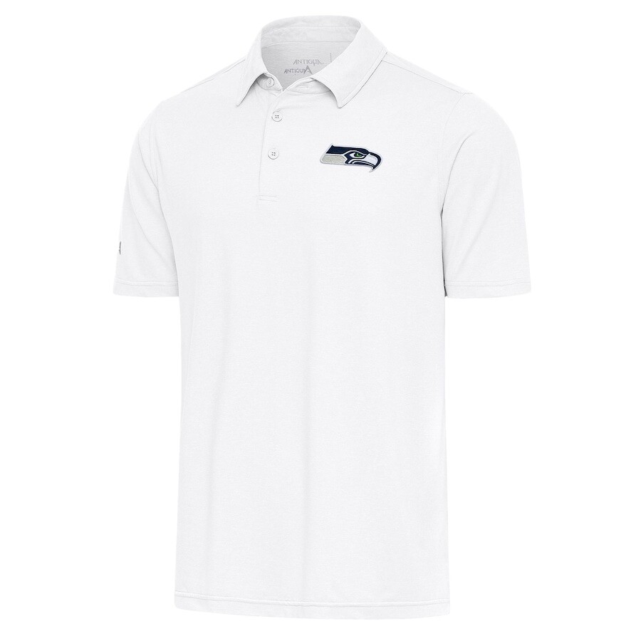 

Поло с коротким рукавом Antigua Seattle Seahawks, белый