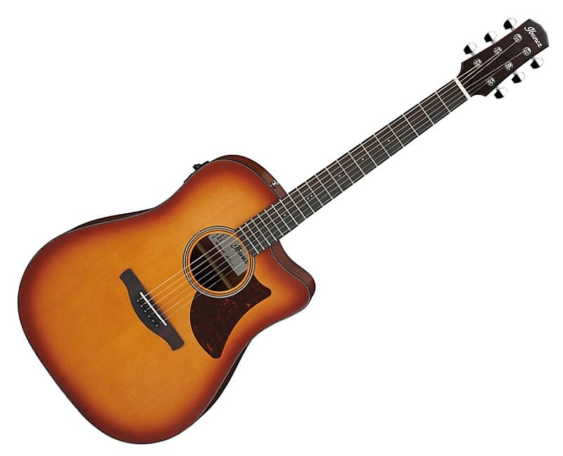 

Акустическая гитара Ibanez AAD50CELBS Advanced Acoustic A/E Guitar - Light Brown Sunburst