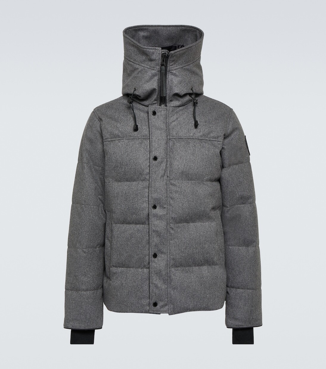 

Парка macmillan dynaluxe из смесовой шерсти Canada Goose, серый