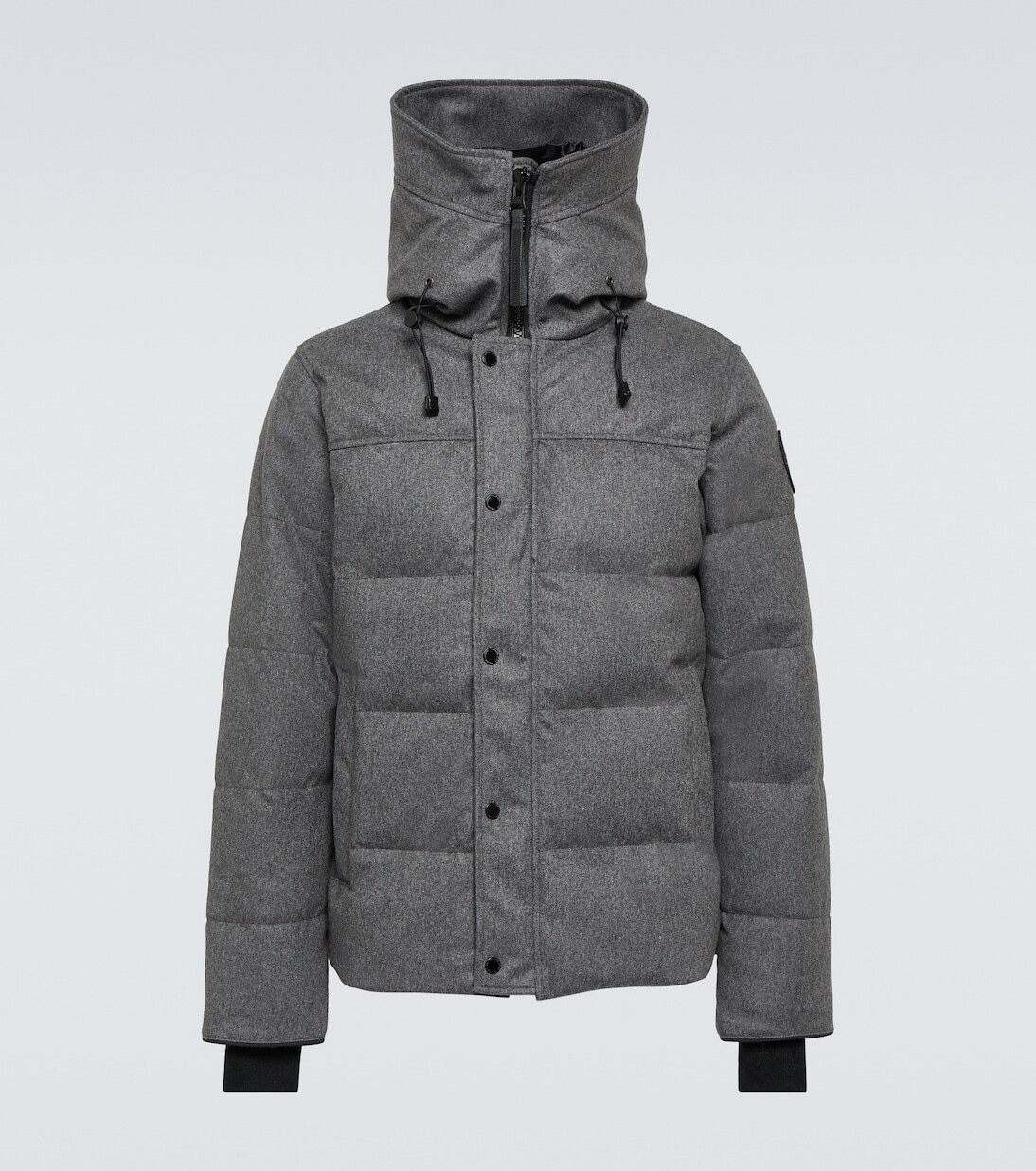 Парка macmillan dynaluxe из смесовой шерсти Canada Goose, серый жилет из шерсти dynaluxe garson canada goose