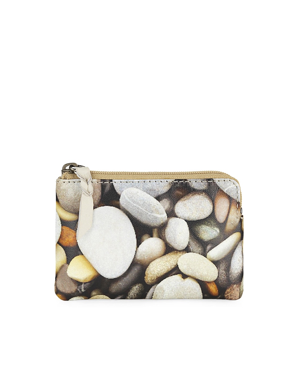 Женский кожаный кошелек Amsterdam с RFID-блокировкой цвета камня Jaslen, коричневый