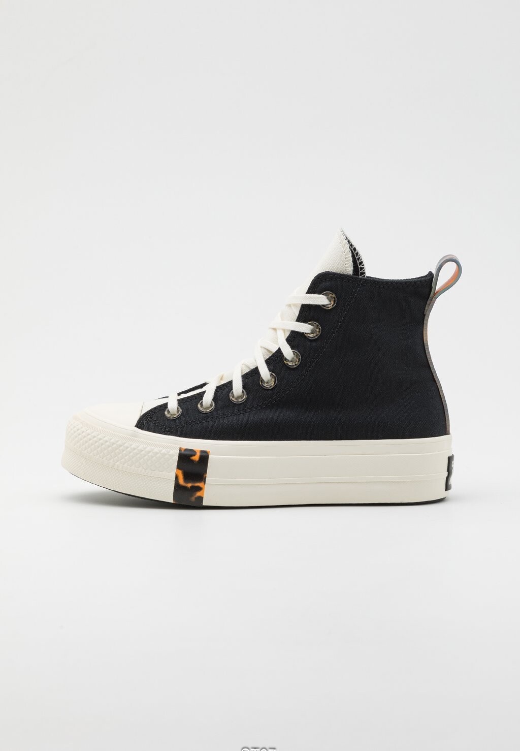

Высокие кроссовки CHUCK TAYLOR ALL STAR LIFT PLATFORM TORTOISE Converse, черный/цапля/рыжевато-коричневая сова