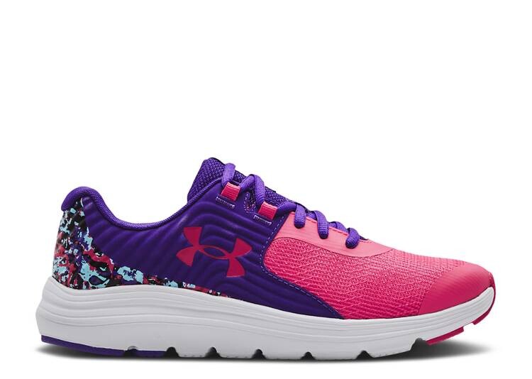 

Кроссовки Under Armour OUTHUSTLE PRINT GS 'GALA WHITE',