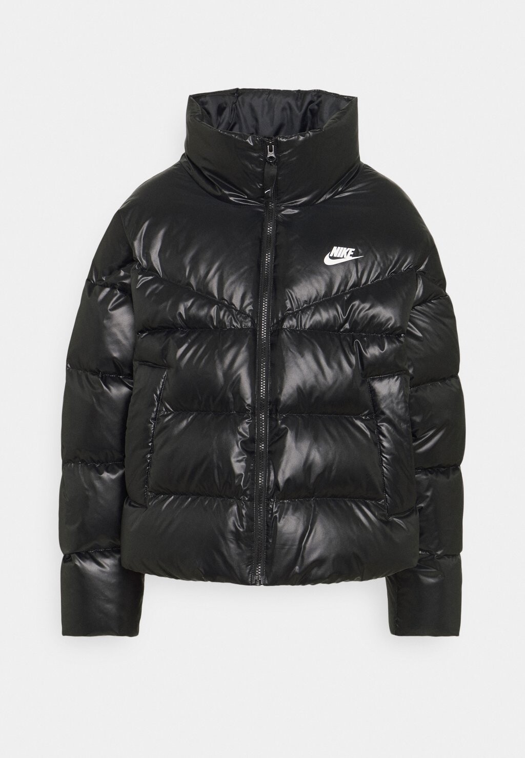 

Пуховик Nike, черно-белый