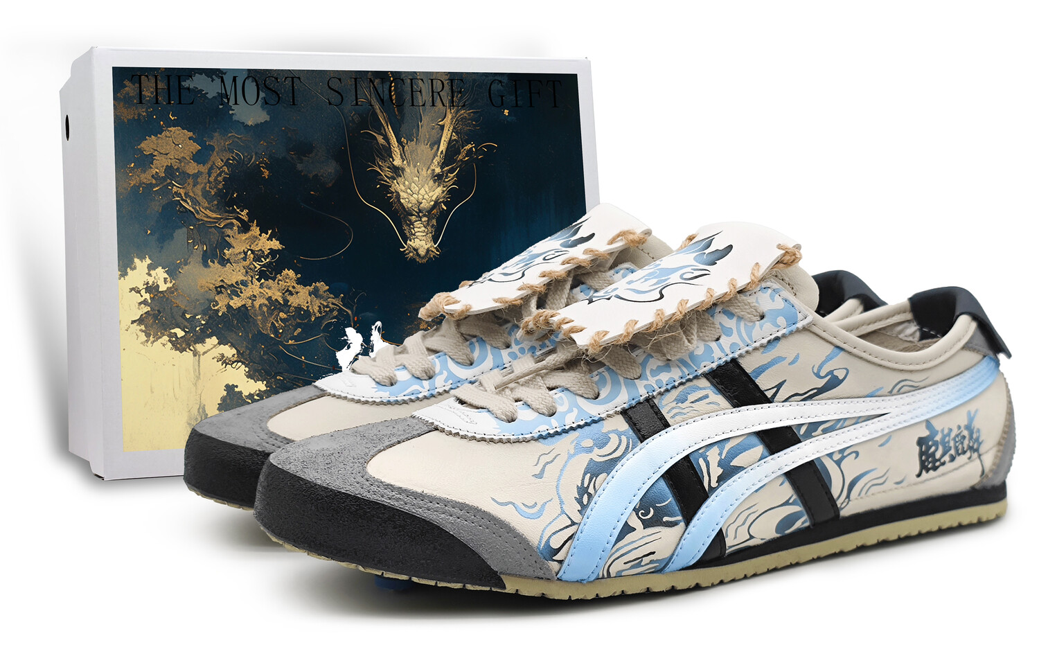 

Кроссовки Onitsuka Tiger MEXICO 66 Lifestyle Shoes Unisex Low-top, серый