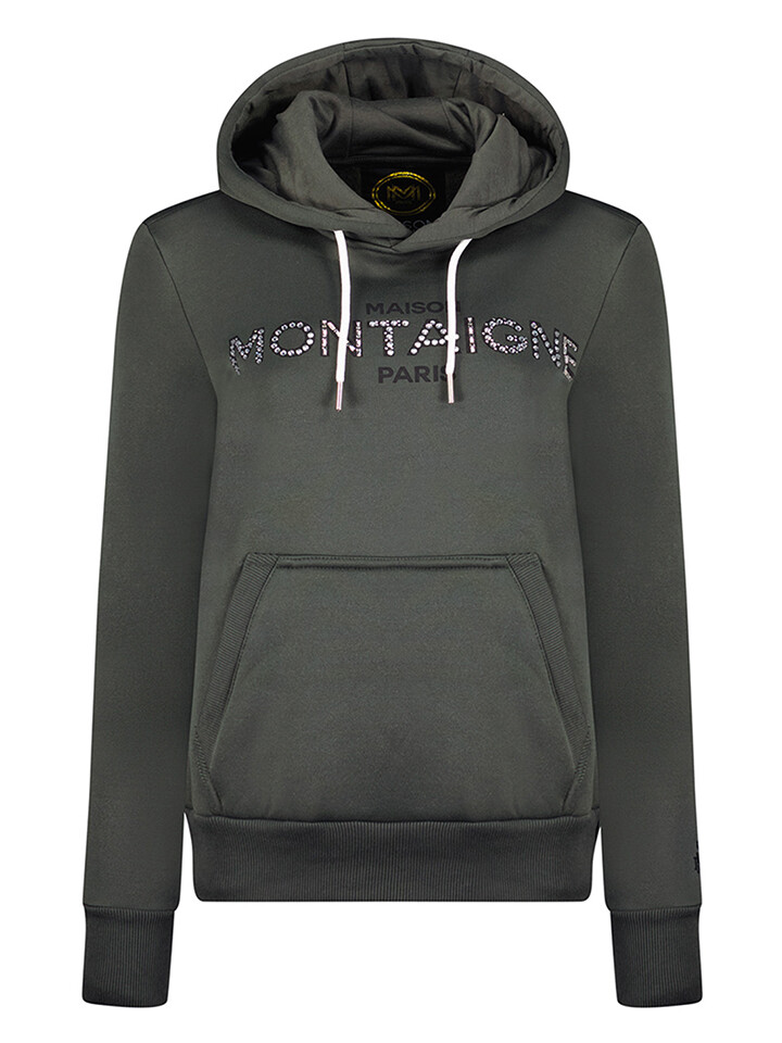 

Толстовка Maison Montaigne Hoodie Gontaigne, антрацит