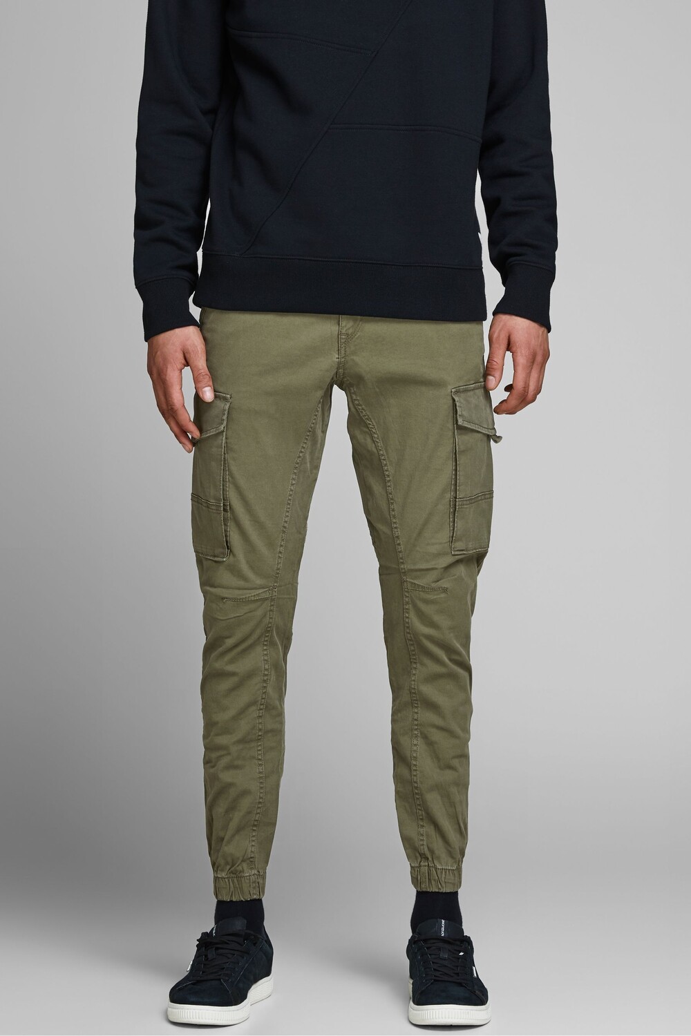 

Брюки-карго Jack & Jones JACK & JONES, хаки
