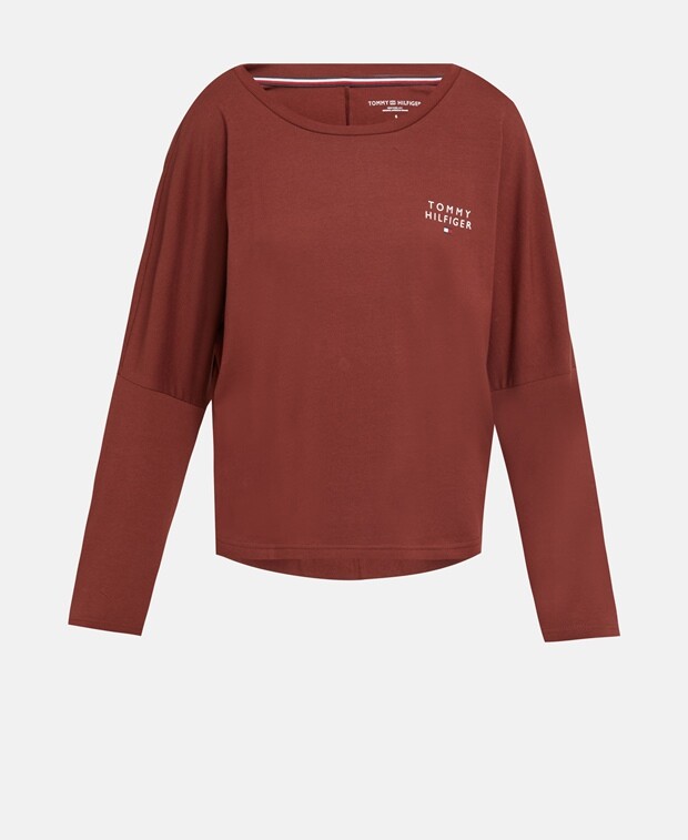 

Рубашка с длинным рукавом Tommy Hilfiger, бордовый