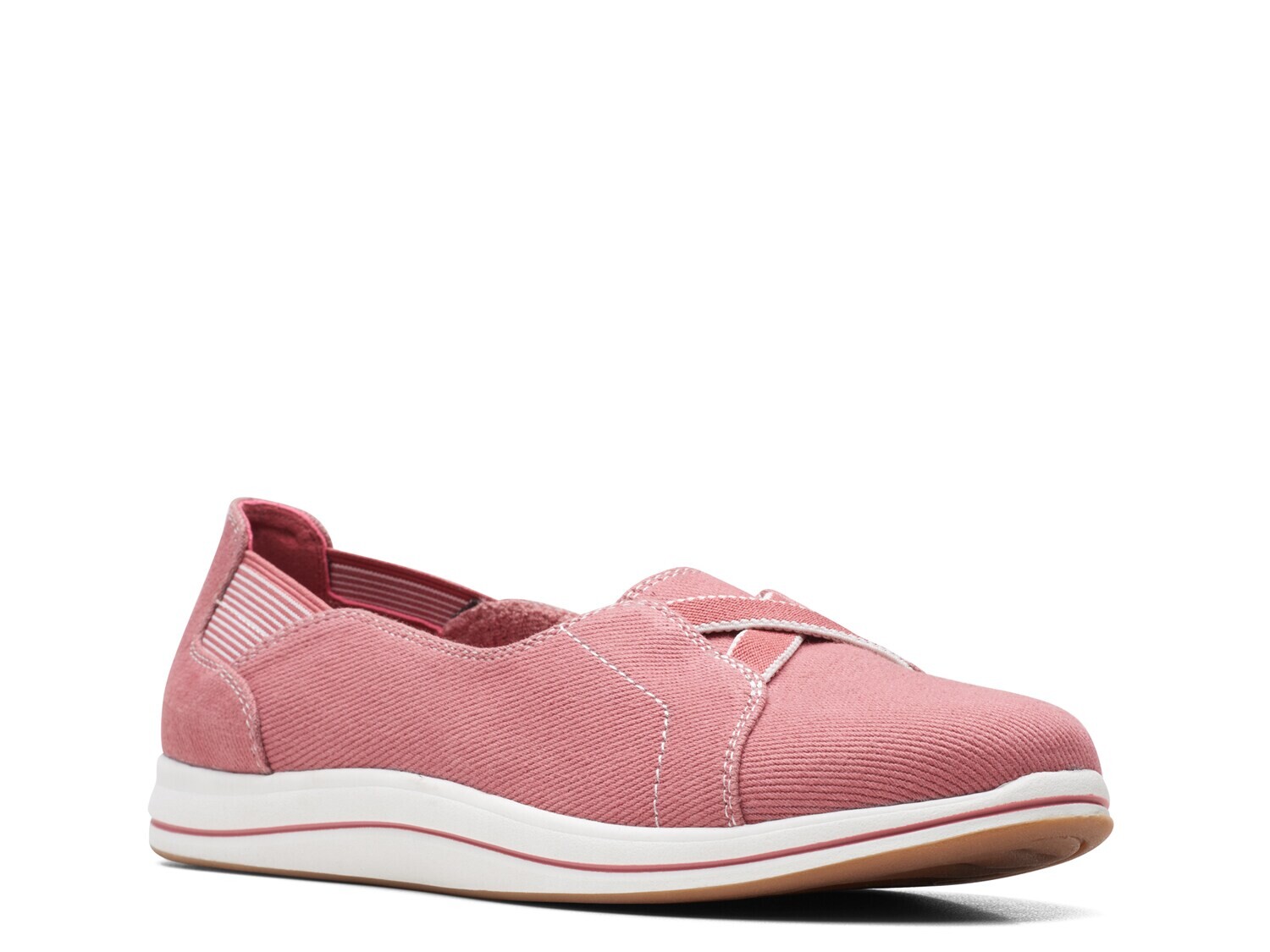 

Слипоны Cloudsteppers Breeze Clarks, фуксия