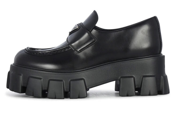 

Мокасины женские Prada Monolith, чёрный