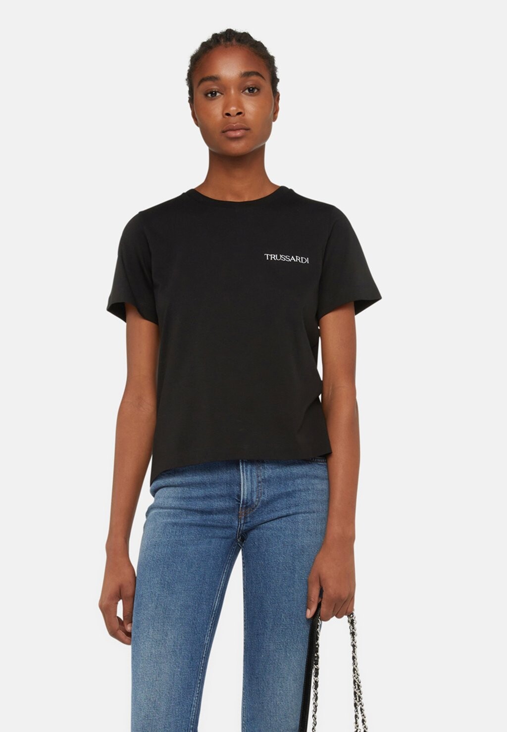 

Базовая футболка Trussardi, черный