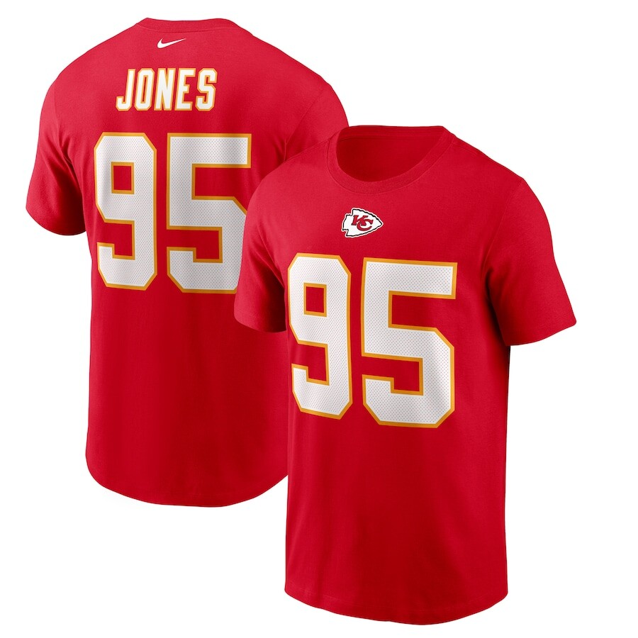 

Футболка с именем и номером Nike Kansas City Chiefs, красный