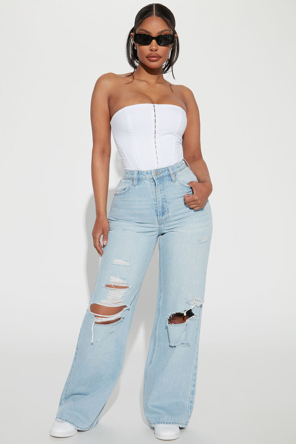 

Джинсы Fashion Nova FN1510I578, синий