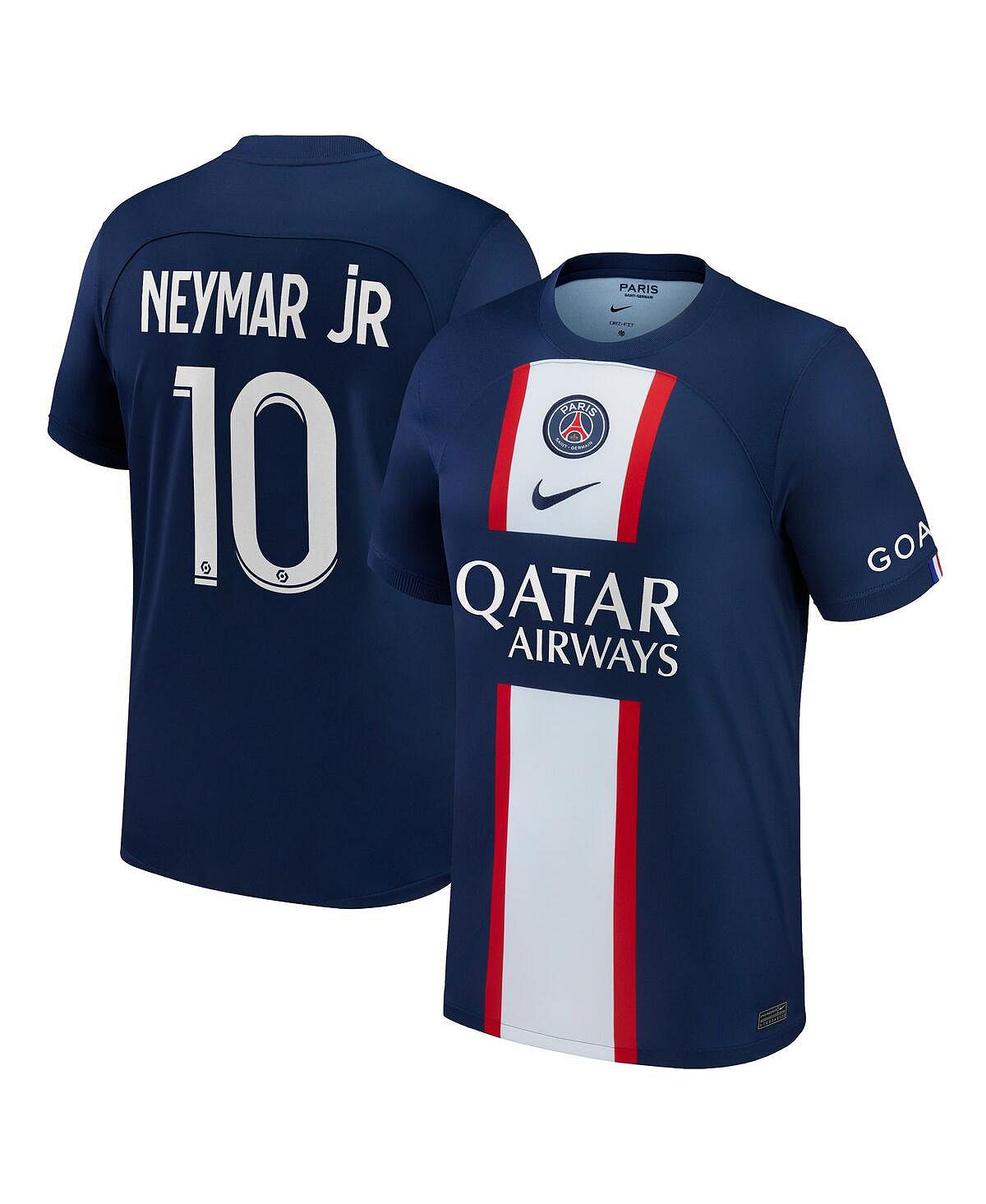 Мужская футболка neymar jr. blue paris saint-germain 2022/23 home replica player jersey Nike, синий