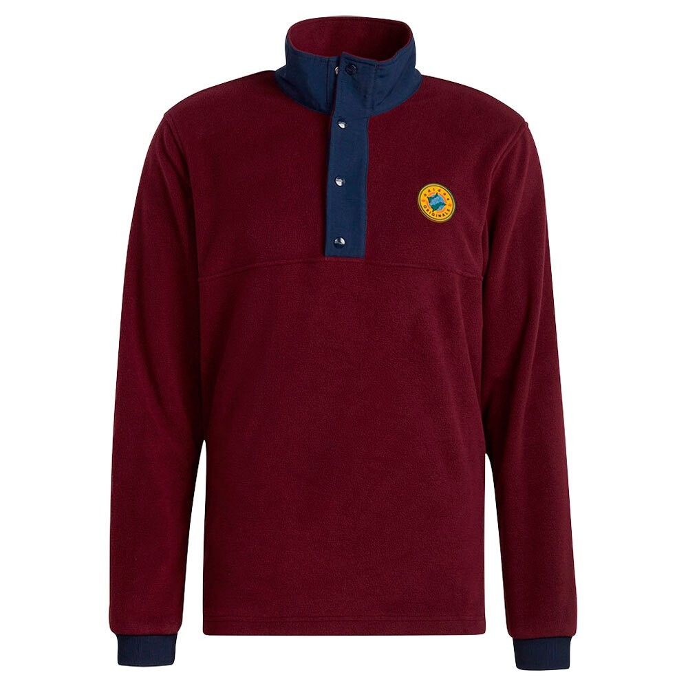 

Толстовка adidas Originals Wh Snap Half Zip, красный
