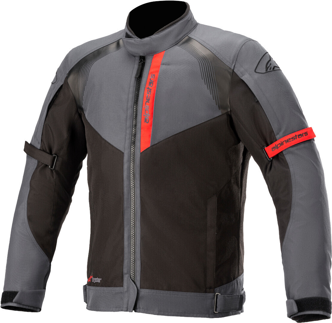 

Мотоциклетная текстильная куртка Alpinestars Headlands Drystar, черный/серый/красный