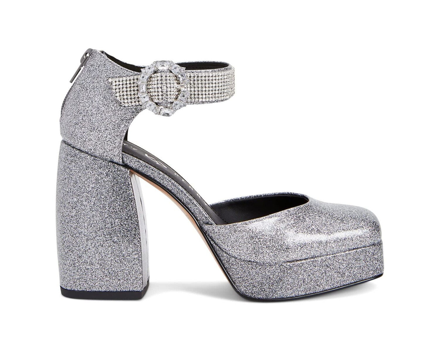 Туфли на каблуках The Uplift Buckle Pump Katy Perry, серебро