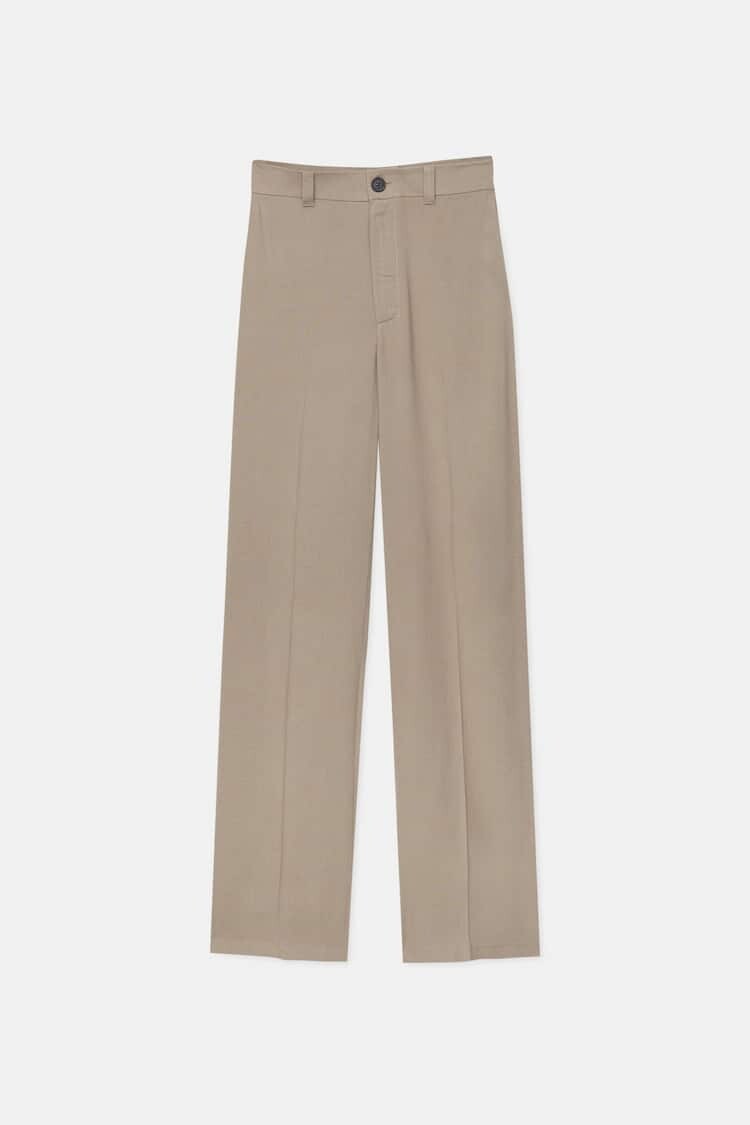 

Брюки Pull&Bear Smart Straightleg Rustic, коричневый
