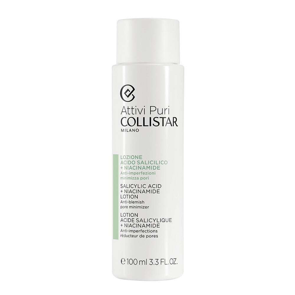 

Collistar Attivi Puri Salicylic Acid + Niacinamide Lotion жидкий с салициловой кислотой и ниацинамидом 100мл