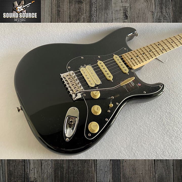 Fender American Performer Stratocaster HSS 2022 - черный