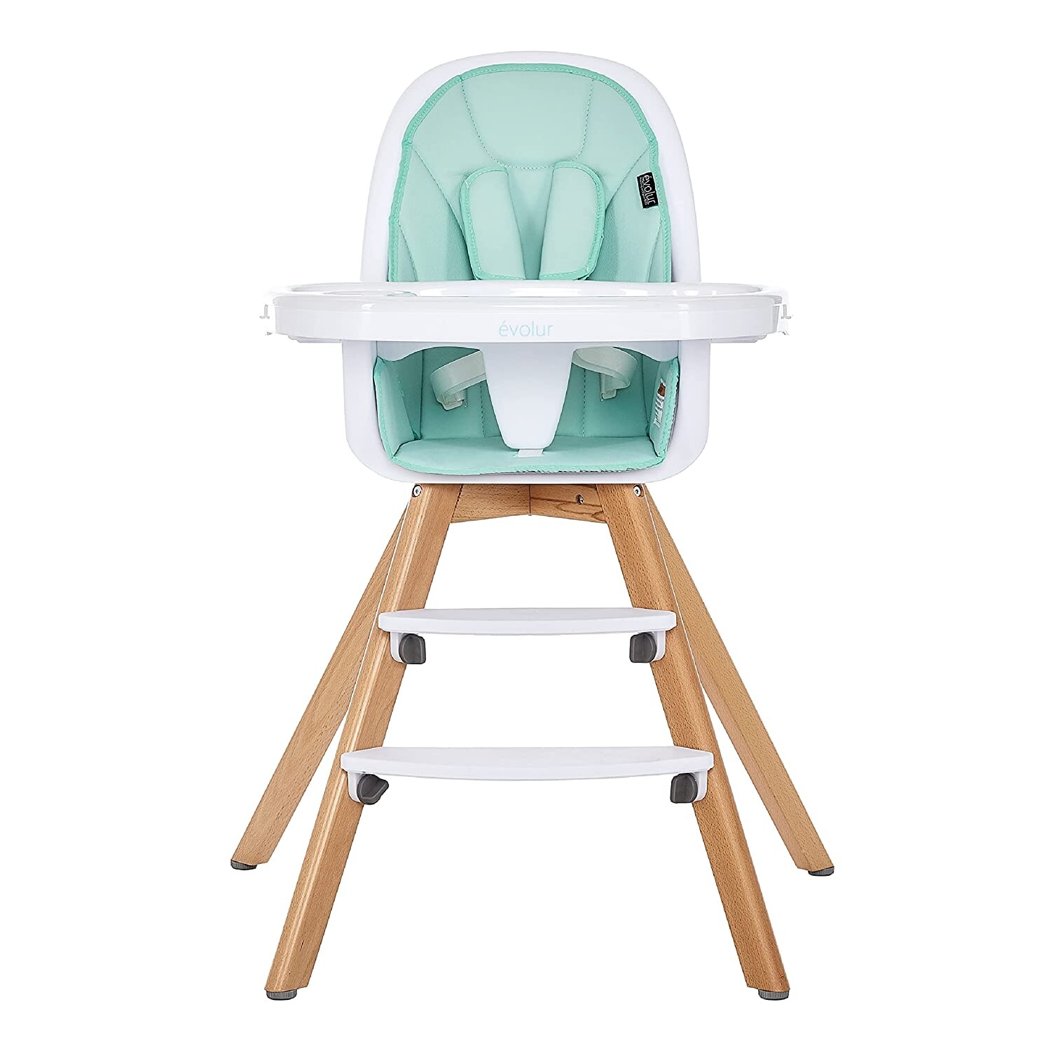 

Стульчик для кормления 2 в 1 Evolur Zoodle, светло-зеленый