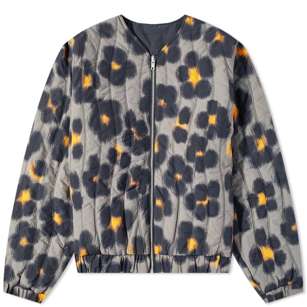 

Двусторонний бомбер enzo PARIS Hana Leo Kenzo Paris, Серый