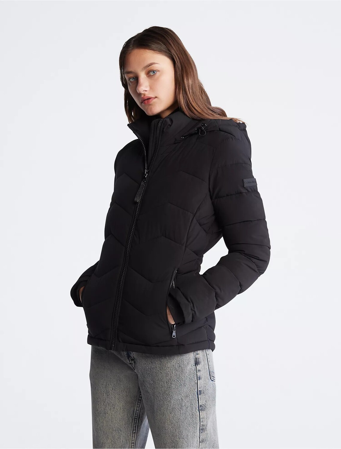 

Куртка Calvin Klein Stretch, черный